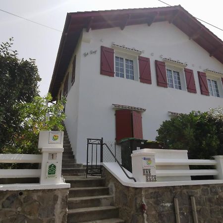 Chambres D'Hotes "Hor Dago" Pres De La Gare D'Hendaye Avec Le Petit-Dejeuner Экстерьер фото