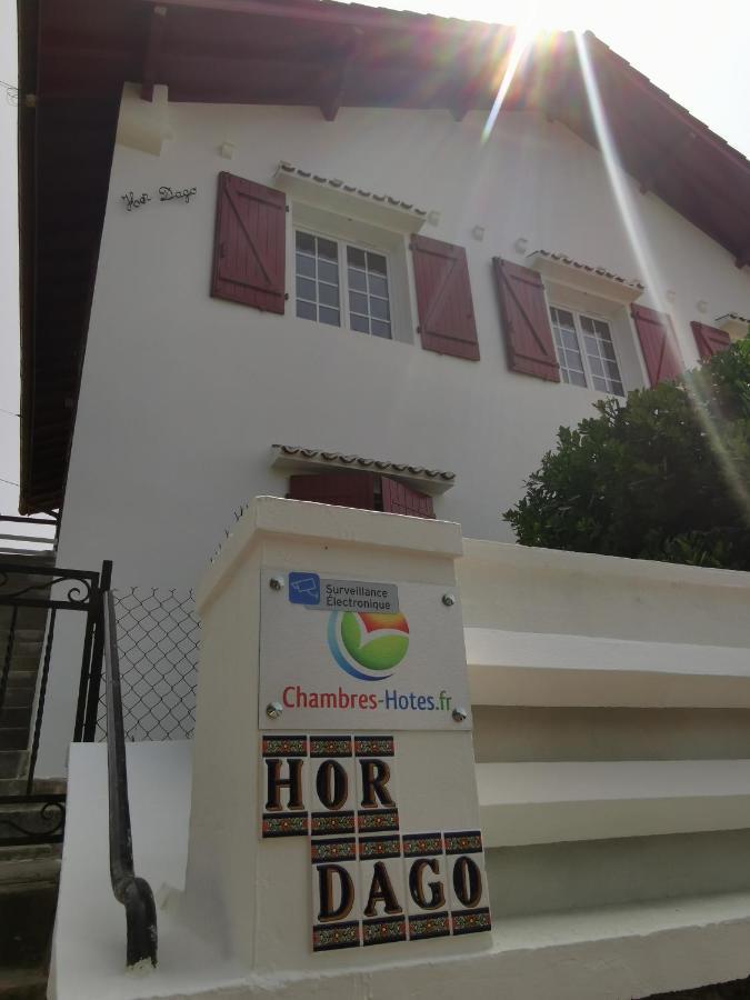 Chambres D'Hotes "Hor Dago" Pres De La Gare D'Hendaye Avec Le Petit-Dejeuner Экстерьер фото
